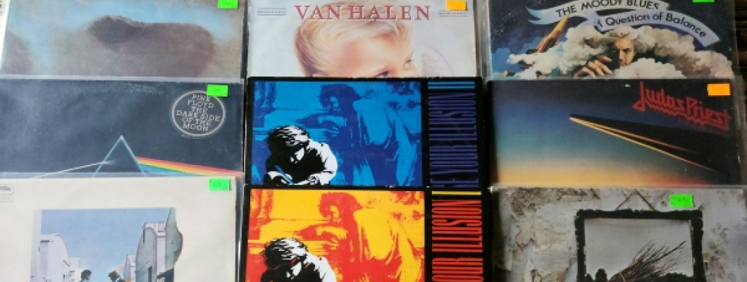 GUNS N' ROSES, LED ZEPPELIN, PINK FLOYD…LP KOLEKCIJA HARD, PROG, METAL
