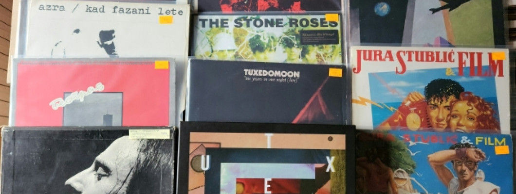 AZRA, STONE ROSES, CLASH…80s LPi STIGLI U FREE BIRD!!!