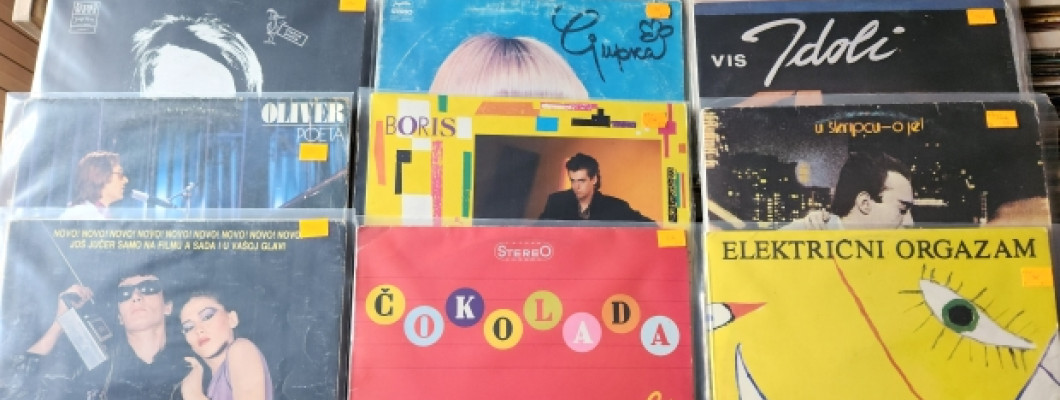 IDOLI, FILM, ELEKTRIČNI ORGAZAM…NOVA KOLEKCIJA EX YU LPa!!!