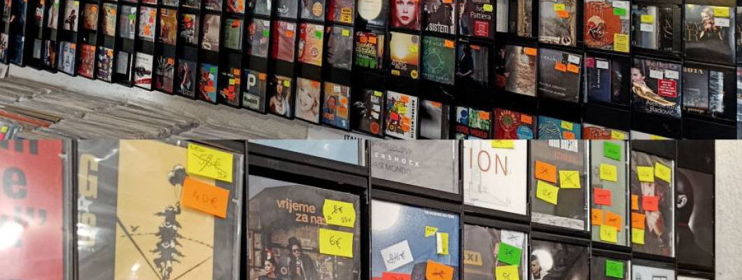 VELIKA RASPRODAJA DOMAĆE GLAZBE NA CDima U FREE BIRD-u!