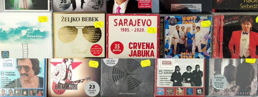 Ex YU i DOMAĆI ROCK i POP NA CD-ima