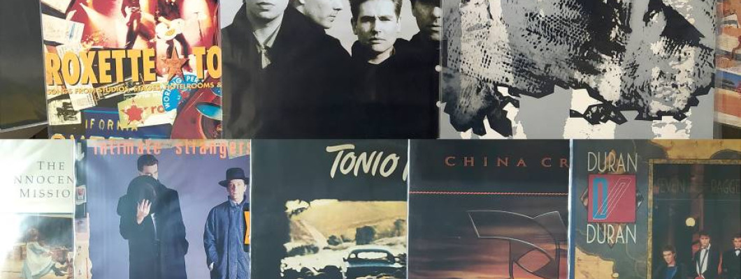 ROXETTE, U2…NOVA KOLEKCIJA NEKORIŠTENIH STARIH IZDANJA 80’S PLOČA