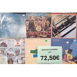 6 LP-a - BEATLES i STONES - LOT