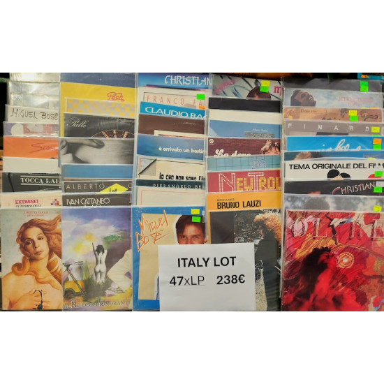 47 LP-a - ITALY - LOT