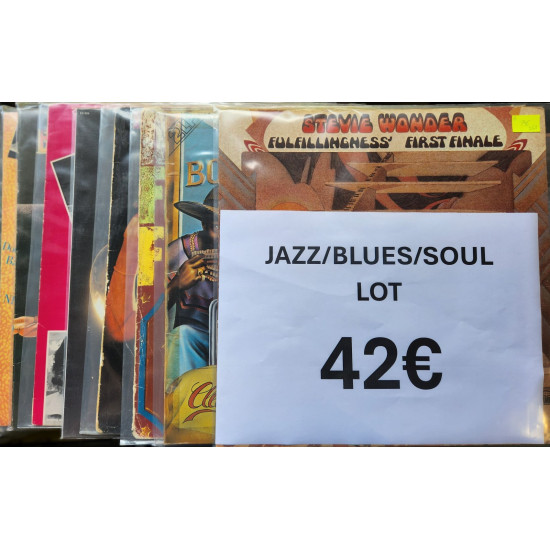 8 LP-a JAZZ SOUL BLUES LOT