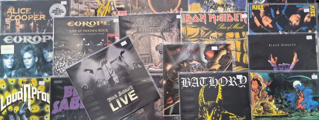 METAL I HARD ROCK PLOČE – RASPRODAJA I NOVA KOLEKCIJA!!!