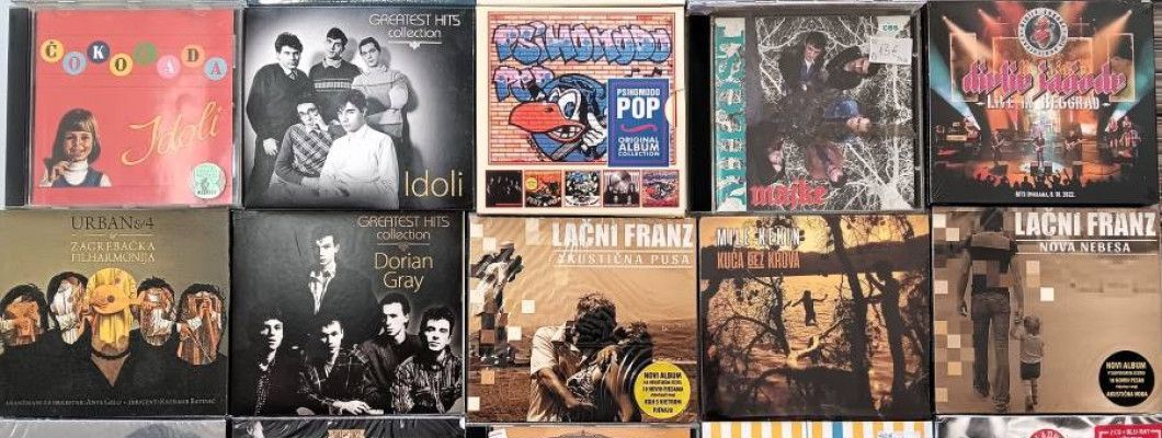HAUSTOR, MAJKE, DINO DVORNIK…STIGLA VELIKA KOLEKCIJA DOMAĆIH CD-A!!!