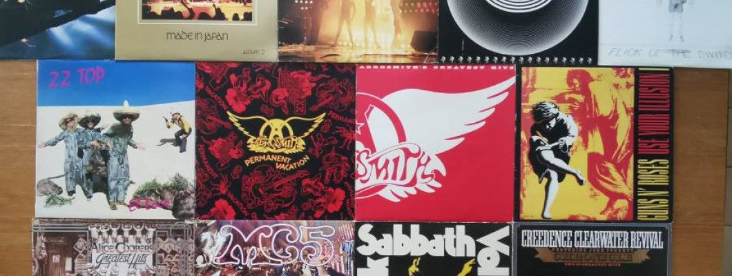 LP PLOČE GUNS N’ROSES, IRON MAIDEN…