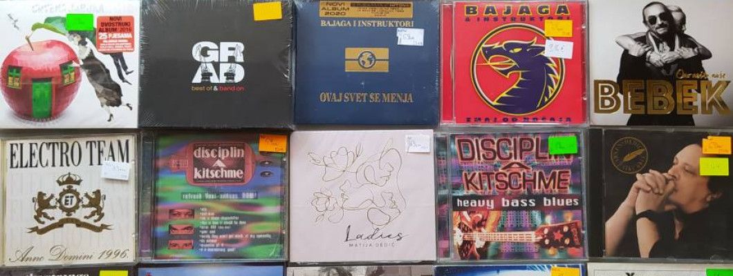 SVI DOMAĆI I EX YU CD-i NA AKCIJI