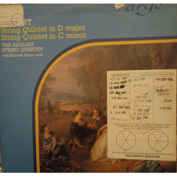 Mozart - String Quintet In D Major / String Quintet In C Minor/The Aeolian String Quartet* With Kenneth Essex