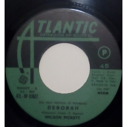 PICKETT WILSON - Deborah / Down By The Sea