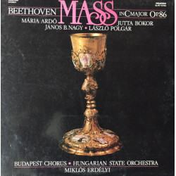BEETHOVEN - MASS IN C MAJOR OP.86/ARDO, BOKOR.../