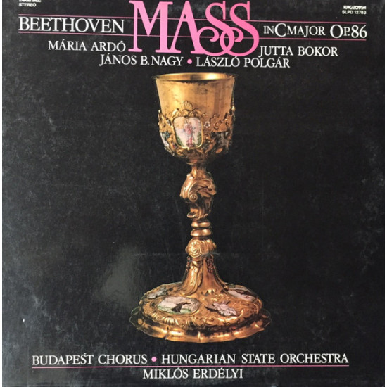 BEETHOVEN - MASS IN C MAJOR OP.86/ARDO, BOKOR.../