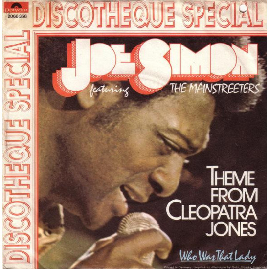 SIMON JOE  Featuring The Mainstreeters - Theme From Cleopatra Jones