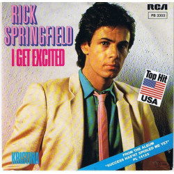 SPRINGFIELD RICK  - I Get Excited