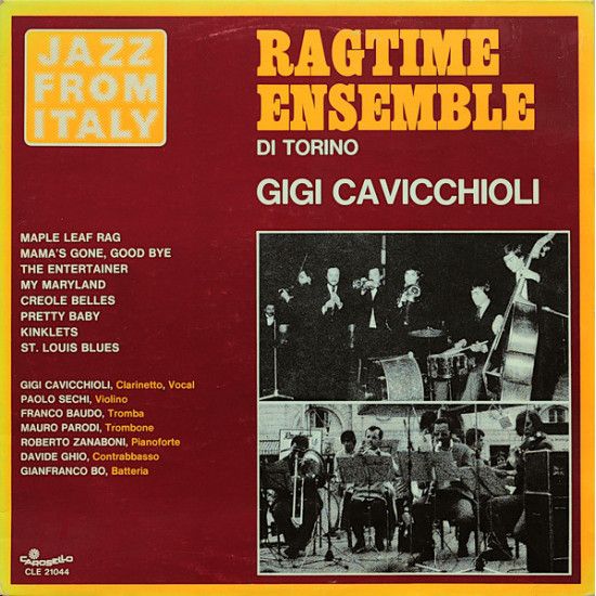 Ragtime Ensemble, Gigi Cavicchioli - Ragtime Ensemble Di Torino