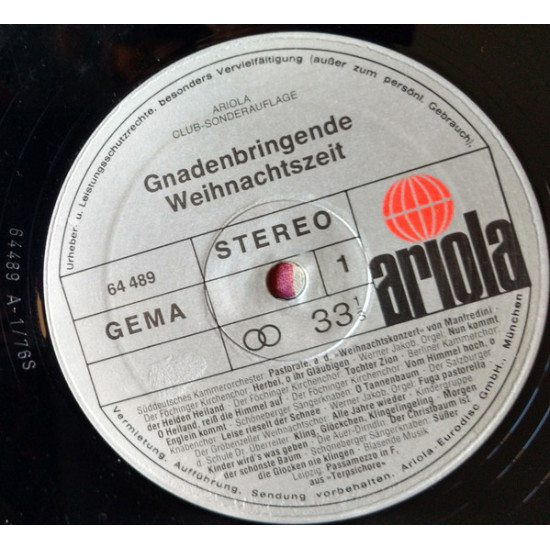 V.A.   - Gnadenbringende Weihnachtszeit/Süddeutsches Kammerorcheste, Der Föchinger Kirchenchor…
