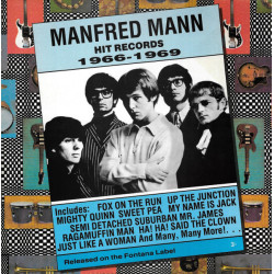 MANFRED MANN - Hit Records 1966-1969