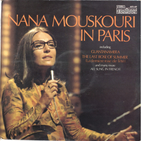 MOUSKOURI NANA - Nana Mouskouri In Paris