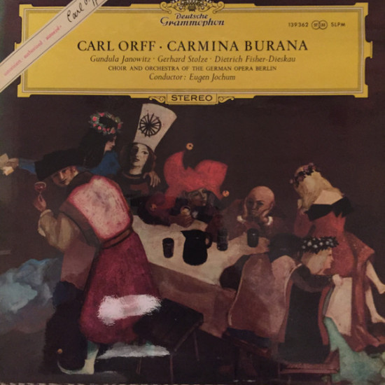 ORFF - CARMINA BURANA/JOCHUM, FISCHER-DIESKAU.../