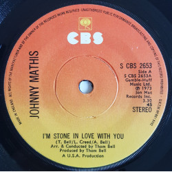 MATHIS JOHNNY - I'm Stone In Love With You