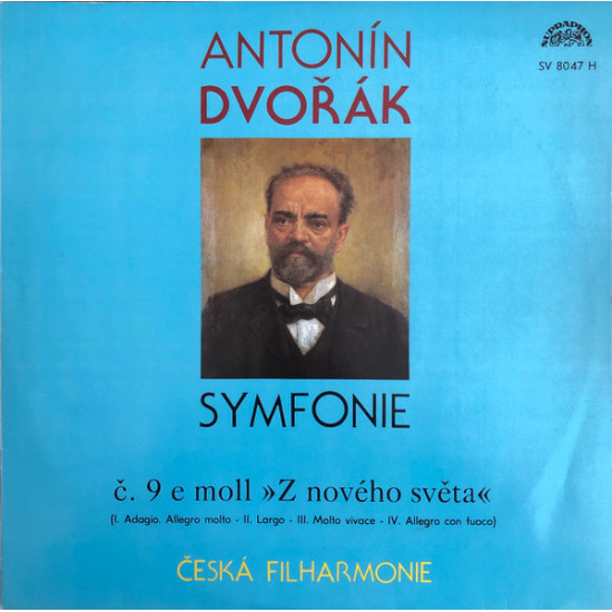 Dvorak - Symfonie č. 9 E Moll „Z Nového Světa“/Česká filharmonie, Karel Ančerl