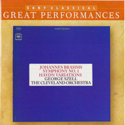 Brahms - Symphony No.1/ Haydn Variations/George Szell, The Cleveland Orchestra