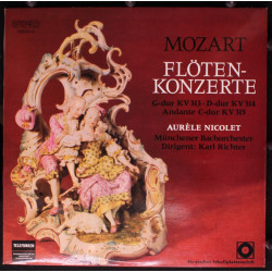Mozart - Mozart Flötenkonzerte/Aurèle Nicolet, Münchner Bachorchester* , Dirigent: Karl Richter