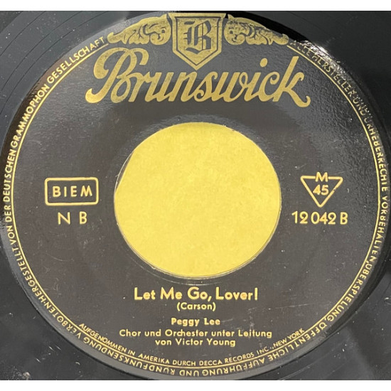 LEE PEGGY - Johnny Guitar