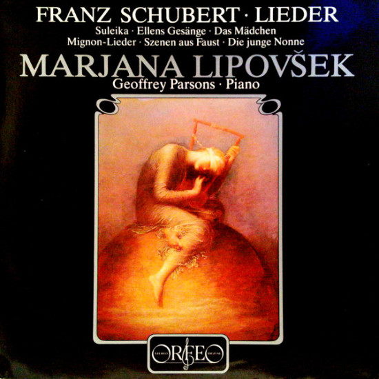 Schubert - Franz Schubert - Lieder/Marjana Lipovšek, Geoffrey Parsons