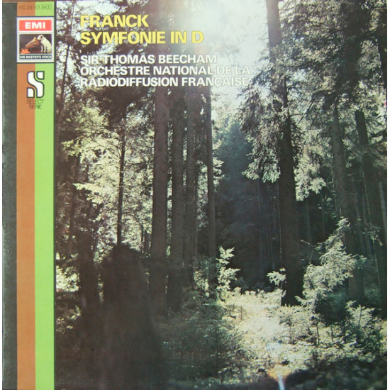 Franck - Symfonie In D/Sir Thomas Beecham, Orchestre National De La Radiodiffusion Française