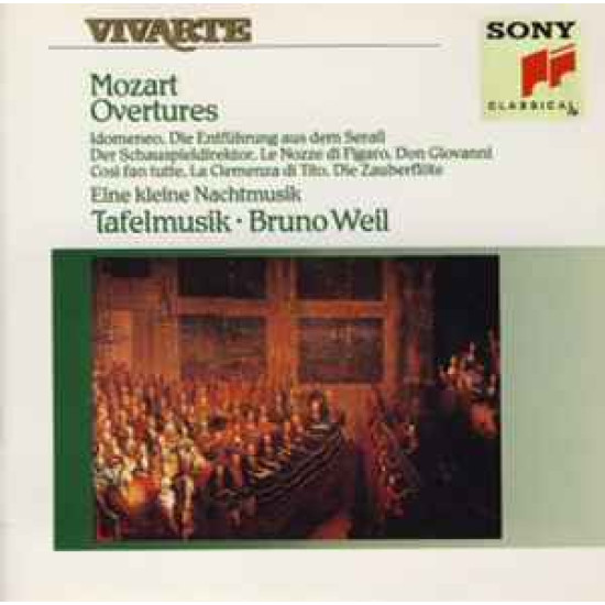 MOZART - OVERTURES /BRUNO WEIL/