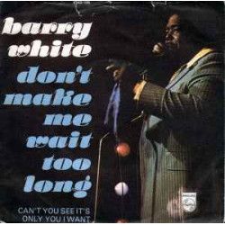 WHITE BARRY  - DON'T MAKE ME WAIT TOO LONG/CAN'T YOU SEE IT'S ONLY YOU I WANT