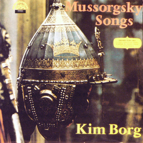 Mussorgsky - Kim Borg Sings Modest Mussorgsky ‎– Songs