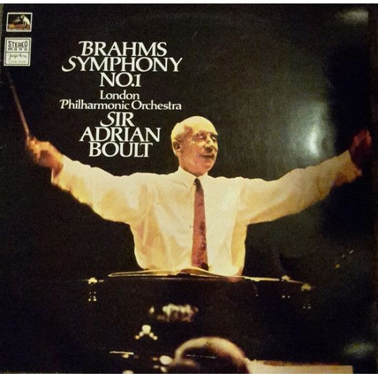 BRAHMS - Symphony No.1 C Minor, Op.68/Sir Adrian Boult, Das Londoner Philharmonische Orchester
