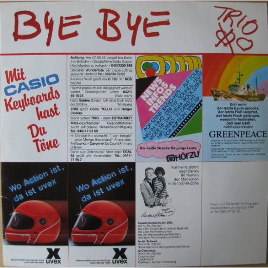 TRIO - BYE BYE