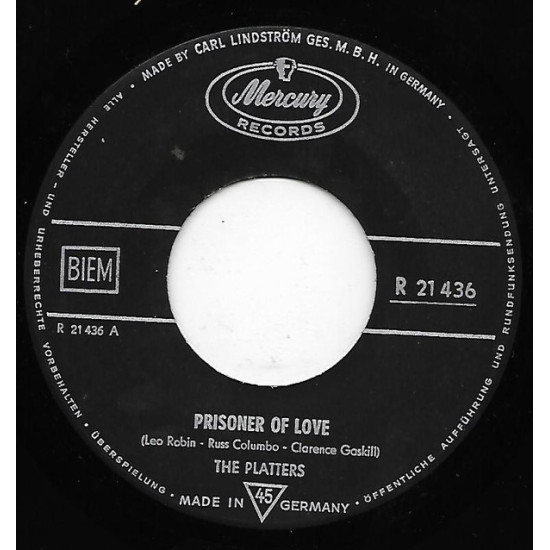 PLATTERS - Prisoner Of Love
