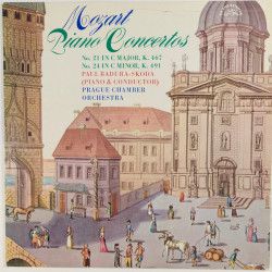 Mozart - Piano Concertos No. 21 In C Major K. 467 / No. 24 In C Minor, K. 491/Paul Badura-Skoda, Prague Chamber Orchestra