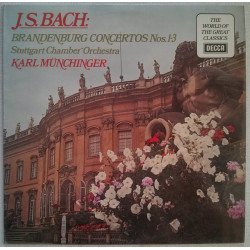 Bach - Brandenburg Concertos Nos. 1-3/Stuttgart Chamber Orchestra*, Karl Münchinger