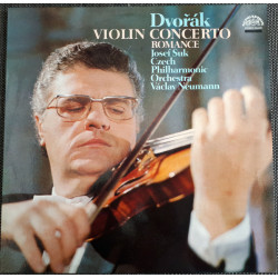 DVORAK - Violin Concerto, Romance/Josef Suk, The Czech Philharmonic Orchestra, Václav Neumann