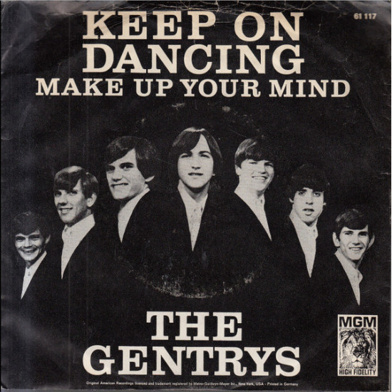 Gentrys - Keep On Dancing / Make Up Your Mind