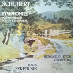 SCHUBERT  - SYMPHONIES NO.8, NO.5 IN B FLAT MAJOR /FERENCSIK/