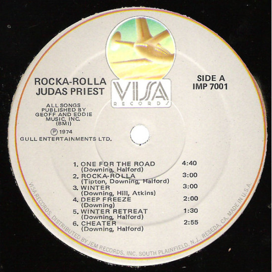 JUDAS PRIEST - ROCKA ROLLA