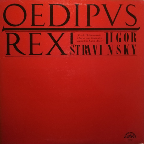 STRAVINSKY - OEDIPVS REX/ANČERL