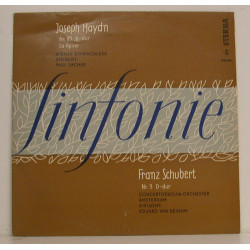 Haydn - Sinfonie Nr. 85 B-dur La Reine / Sinfonie Nr. 3 D-dur/Wiener Symphoniker, Paul Sacher / Franz Schubert, Concertgebouw-Orchester Amsterdam*, Eduard van Beinum