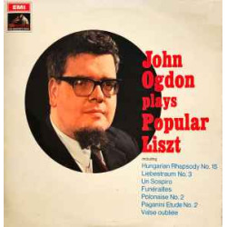 OGDON JOHN - PLAYS POPULAR LISZT