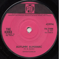 KINKS   - Autumn Almanac