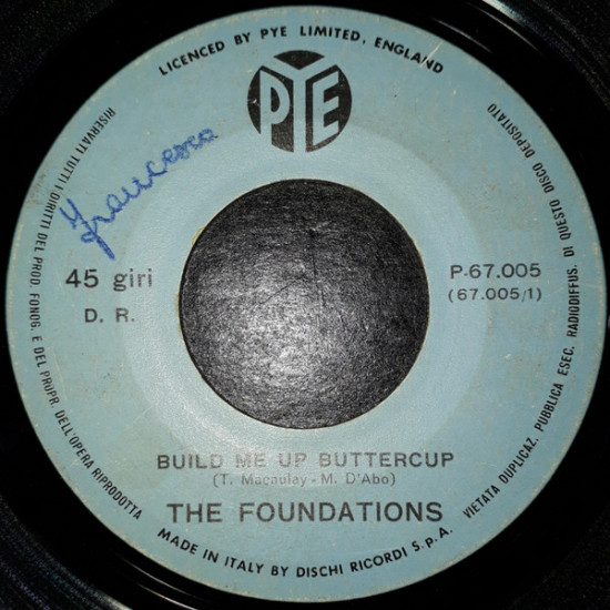 FOUNDATIONS - Build Me Up Buttercup