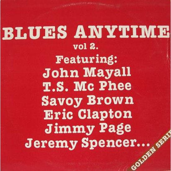 V.A. - BLUES ANYTIME VOL. 2  /MAYALL, McPHEE.../