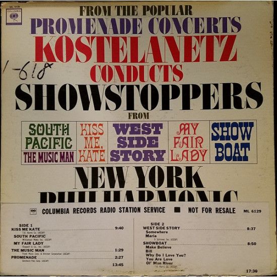André Kostelanetz - New York Philharmonic - Showstoppers